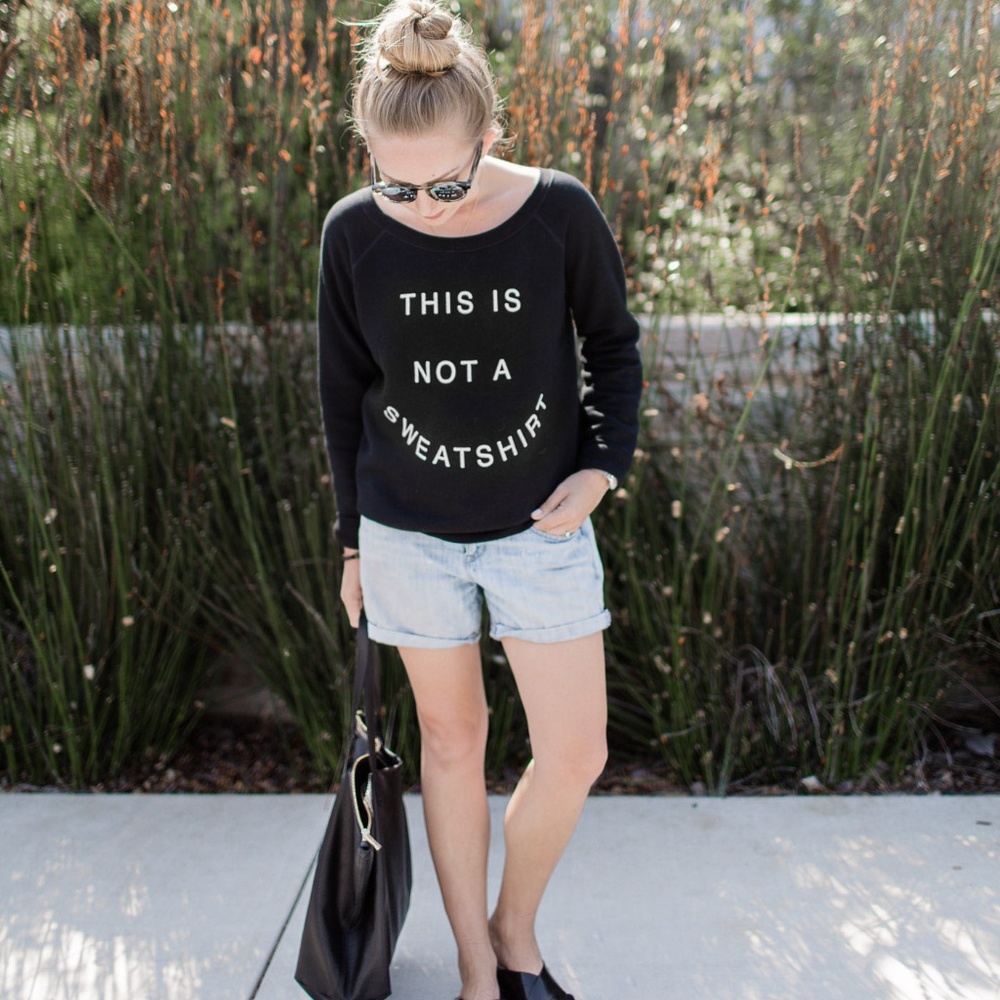 Sudara Black Statement Sweater